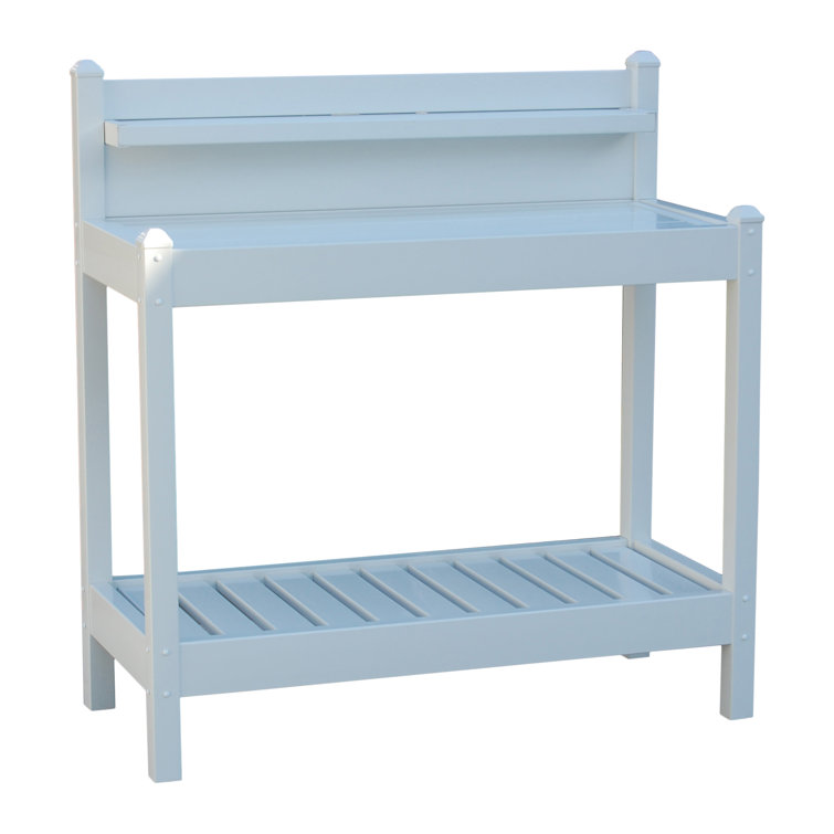 Dovecove Greenfield Vinyl Potting Bench & Reviews Wayfair